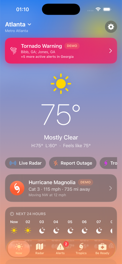 App screenshot 1